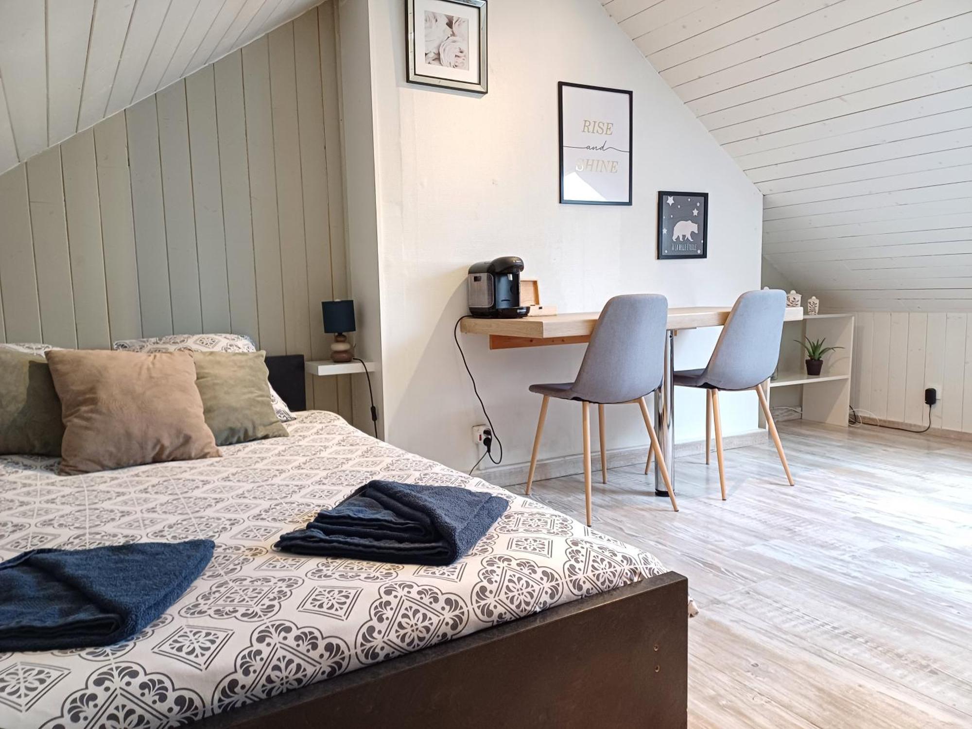 Apartament Studio Miraumont, Stationnement Gratuit, 5Min Gare Amiens Zewnętrze zdjęcie